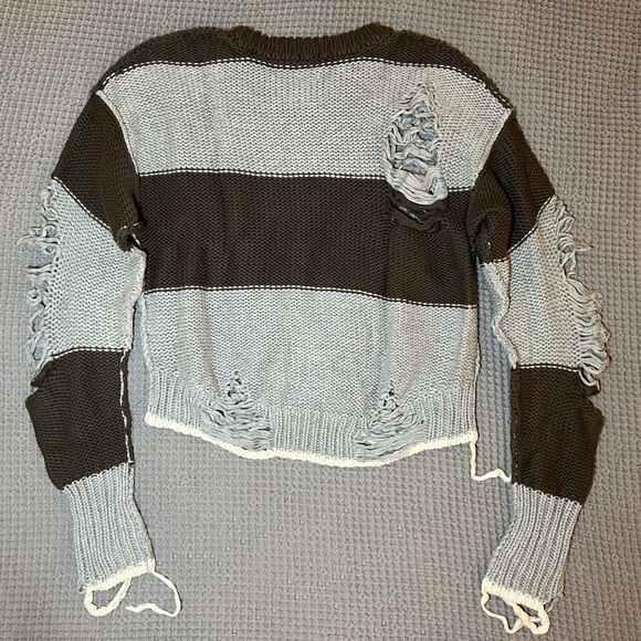 NSF Presley Destroyed Sweater - Picture 3 of 7